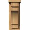Ekena Millwork Mediterranean Smooth Corbel w/Backplate, Western Red Cedar, 5 1/2"W x 10"D x 14"H COR06X10X14MED01SWR - alternate 4